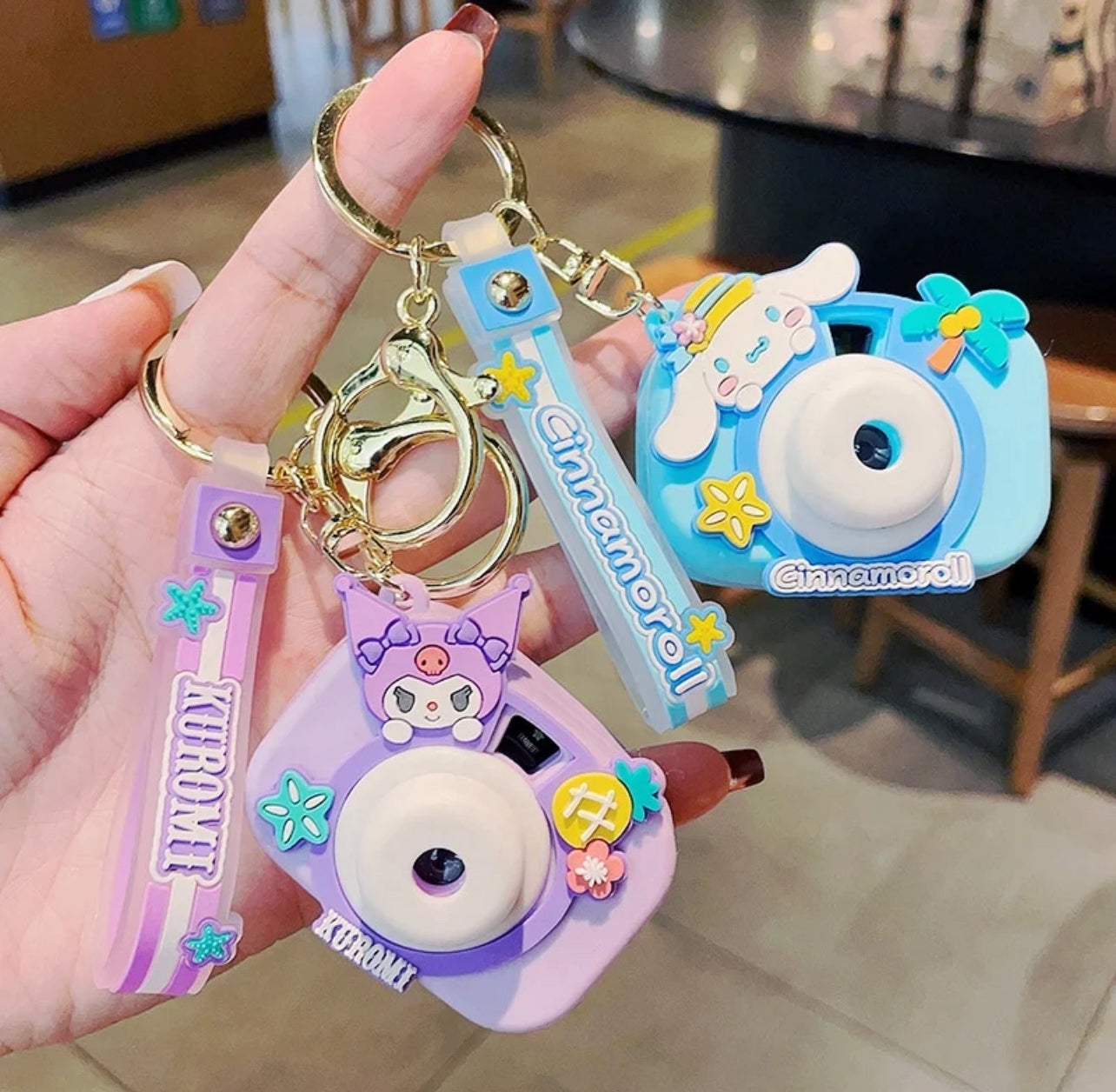 Sanrio Camara Keychain